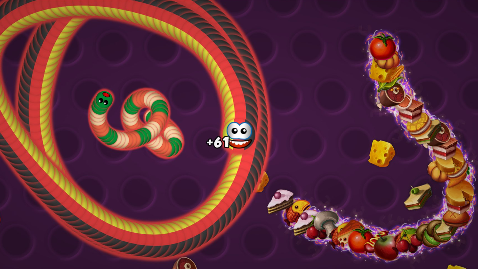 Worms Zone a Slithery Snake - Online Game - Play for Free